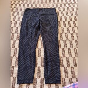Lululemon Athletica Zebra Leggings